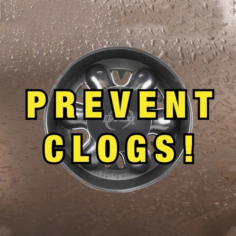 Danco 10983 Sinktacular, Kitchen Sink Strainer & Stopper, Prevent Clogs & Odors, Fill Sink & Protect Garbage Disposal - Image 5